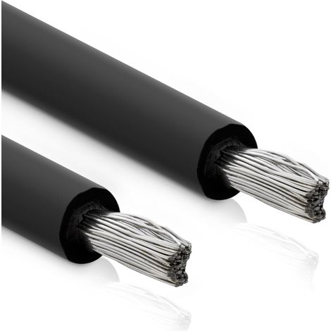 InLine Cavo solare 4 mm², 50 m, cavo di installazione, al metro, nero, H1Z2Z2-K, fotovoltaico, resistente ai raggi UV e durevole, 94450S (1/5)