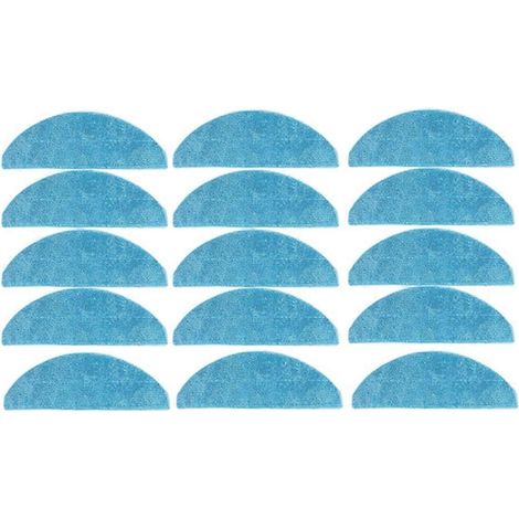 Lingettes de rechange pour aspirateur Cecotec Conga 7490 Immortal / 8290 Immortal / Kabum Smart 900 (15 pièces) (1/5)
