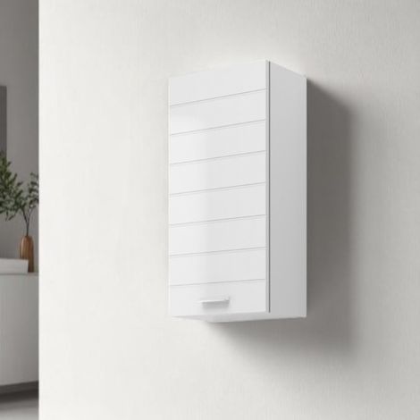 Pensile sospeso singolo RIGO DX 34x22  Bianco Lucido (1/2)