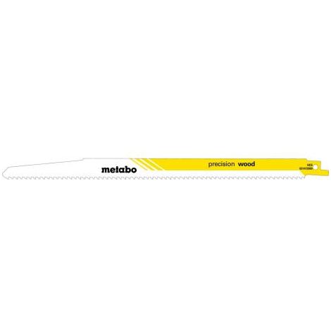 Lame per seghetto alternativo professionale L.300mm spessore 1,25mm passo dei denti 4mm HCS 6TPI (1/2)