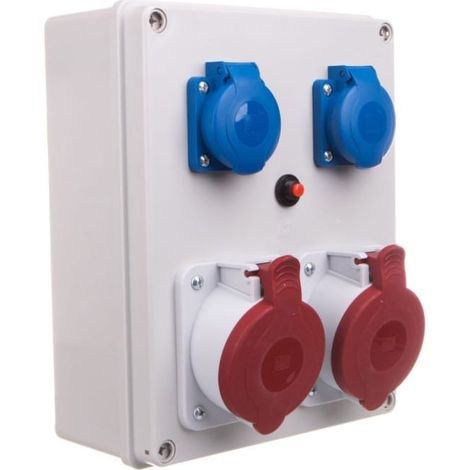 Verteilerkasten R-BOX 240 2x32A/5P 2x250V IP44 B.1099