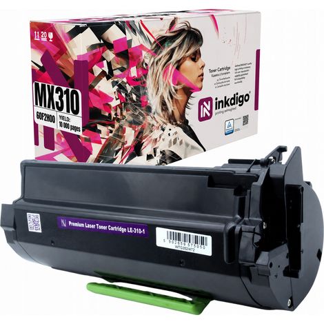 Inkdigo Toner 60F2H00 kompatibel mit Lexmark MX310dn, MX511 (deutsche Version), MX611dhe (deutsche Version), TÜV-zertifiziert (1/5)