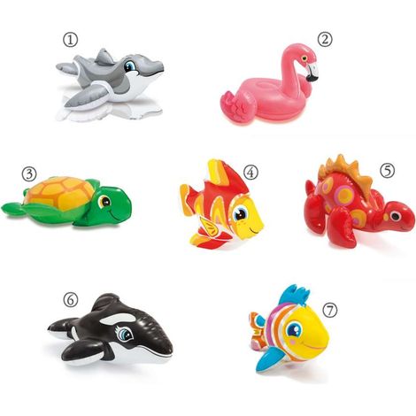Intex Giochi Gonfiabili Acqua - Animali Assortiti - Età +2 anni
