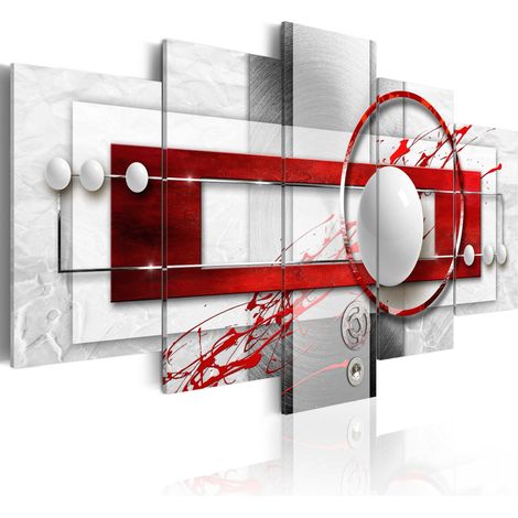 Quadro - Energia cremisi - 200x100 (1/4)