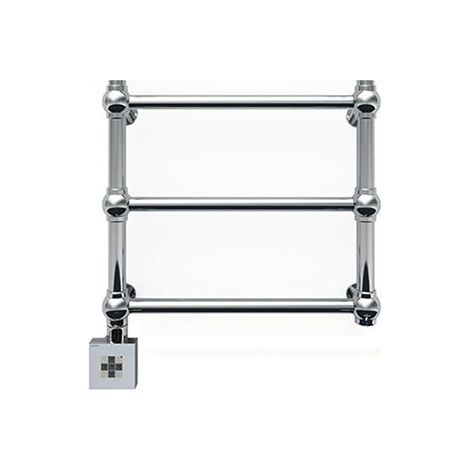 Scaldasalviette elettrico cromato - (HxL) 430x504mm - 100 Watts - 120 Watt - RET430-504E1CRO