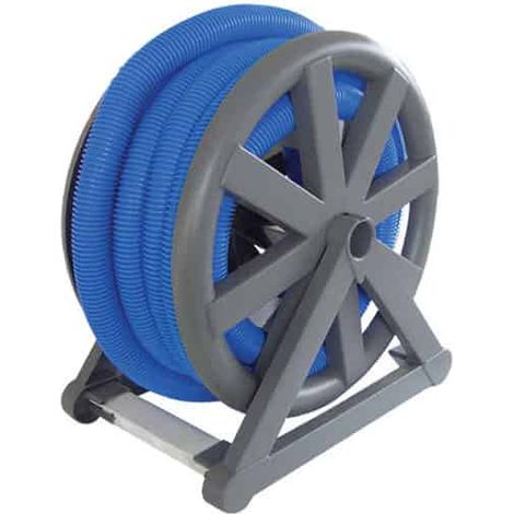 Kokido – Enrouleur tuyau arrosage 9m – Tuyau flexible Ø38mm – Design pratique pour grandes piscines – Stockage et transport faciles