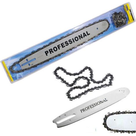 Boutique commerciale - Lame et guide-chaîne de tronçonneuse de 52 cm + chaîne de tronçonneuse de rechange de 520 mm - (1/3)