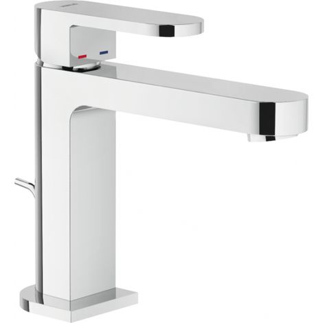 Miscelatore monocomando per lavabo in ottone cromato - Nobili Up (1/3)