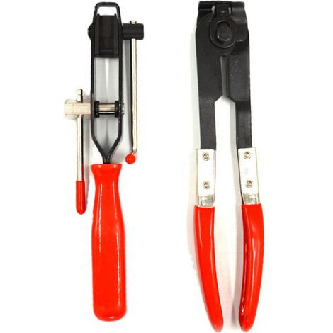 2Pinces de Serrage pour Joints CV Lot de 2 Outil de Bande Métallique Connecteur de Soufflet de Transmission Kit de Fixation Auto (1/5)