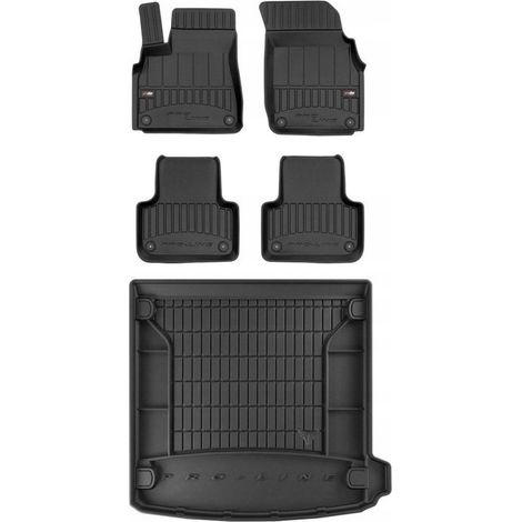 Tapis de sol et tapis de coffre 3D SET Audi Q8 à partir de 2018 - (1/5)