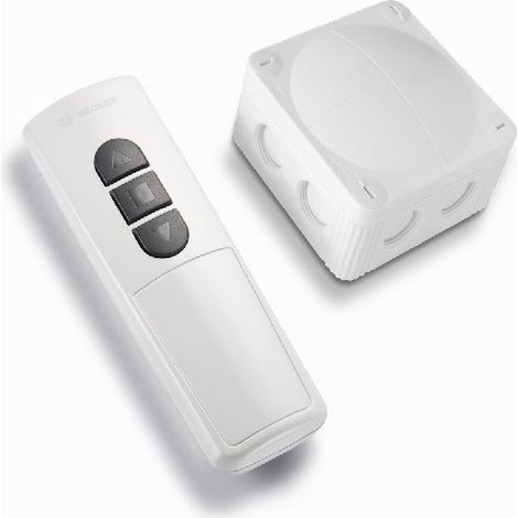 Kit radio Vario RVS241-II pour volets roulants : récepteur radio + télécommande. -BECKER- (1/2)