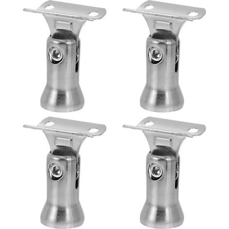supports de main courante en acier inoxydable pour colonne de garde-corps d'escalier, partie supérieure mobile (1/5)