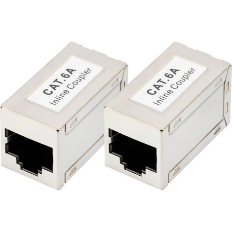 Digitus DN-93905-2 Custodia connettore RJ45 Numero di poli 8 Argento 2 pz.