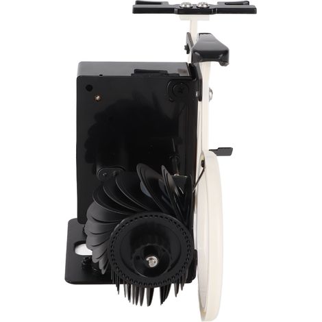 Reloj plegable vintage con motivo de bicicleta, de acero inoxidable, funciona con pilas (AA), con temporizador, para el hogar o la oficina, blanco. (1/5)