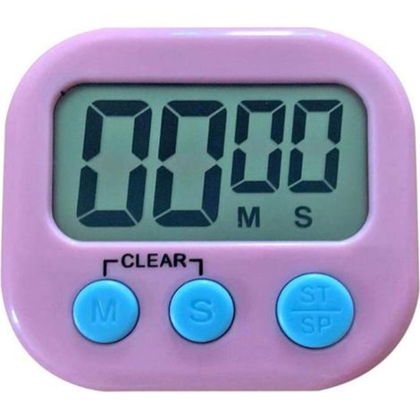 Minuteur électronique de cuisine en forme de cochon et de poulet (avec piles) - 1 minuteur de cuisine/pâtisserie - Réveil/rappel - Accessoires de cuisine 04 (1/3)