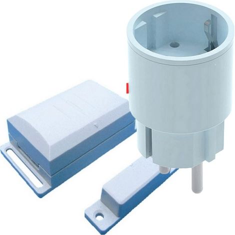 Kit de commande de ventilation - Interrupteur de contact de fenêtre DFM-1000 - Avec raccord supplémentaire et circuit et/ou mini prise radio DIR-2300 - Pour hotte (1/5)