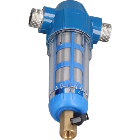G3/4 Rückspülfilter mit Außengewinde, Sedimentrohrfilter, Wasserreinigungsfilter für Haus und Landwirtschaft (1/5)
