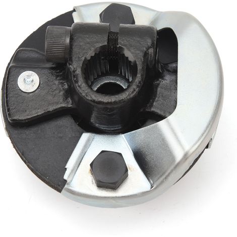 Jeu de direction à cardan 3/4in x 3/4in 30 cannelures, raccord de colonne en métal pour boîte de direction manuelle Chevy Corvette, remplacement robuste. (1/5)