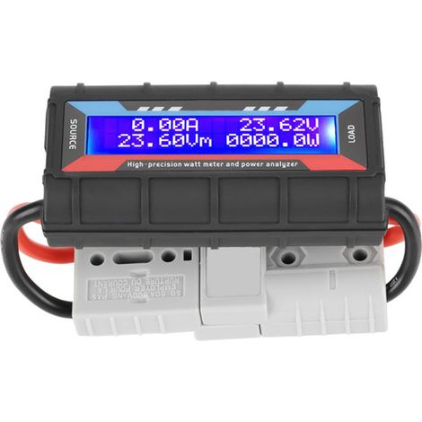 8V60V High Precision Watt Meter Voltage Amp Meter Power Analyzer for Model Airplane (150A) (1/5)