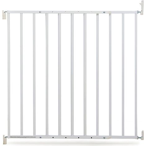 Kindersicherheitsgitter – Breite von 60 bis 107 cm – Höhe 72 cm - BS-METAL-107