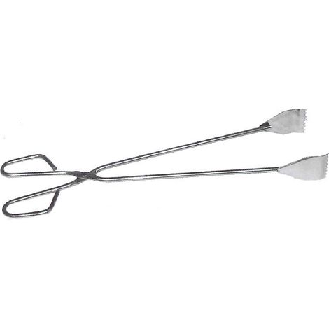 Garcima Grillzange Ref-14 C aus Edelstahl, 30 x 6 cm