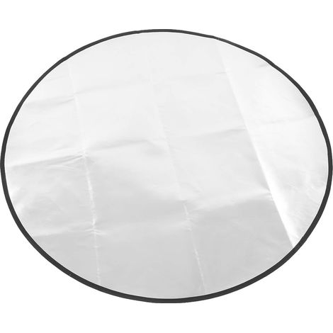 Tapis Ignifuge pour Foyer sous le Feu, Tapis Rond de 36 Pouces, Résistant aux Hautes Températures, Protège la Terrasse et la Pelouse, Imperméable (1/5)