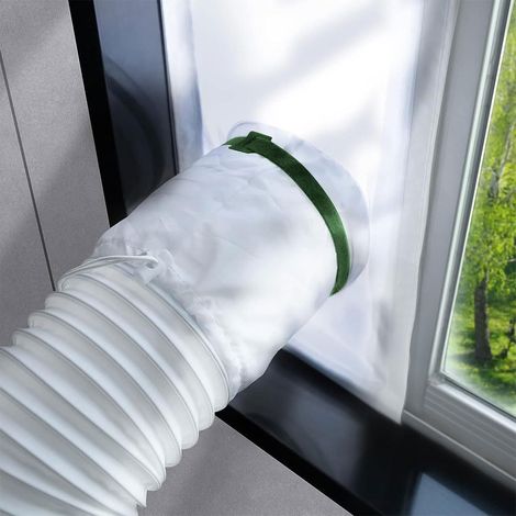 Joint De Fenêtre Climatisation 160 Cm Longueur Ajustable Etanche Joint De Fenêtre Pour La Climatisation Mobile Et SèChe-Linge Facile À Installer (180 25CM) (1/5)