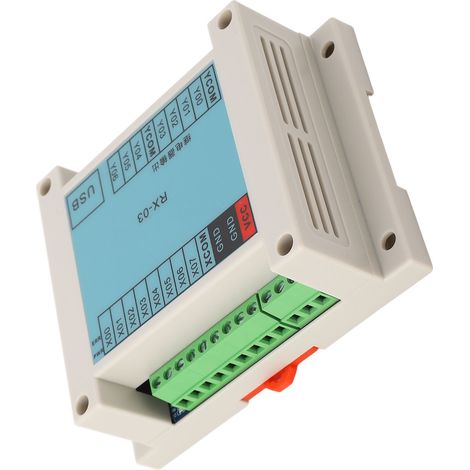 Automate programmable 8 entrées 7 sorties prog PC smartphone contrôle industriel 12-24V DC plateau ABS RX 03 (1/5)