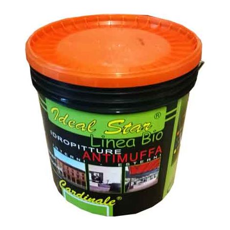 IDROPITTURA SEMILAVABILE ANTIMUFFA IDEAL STAR 14 lt - IDEAL STAR