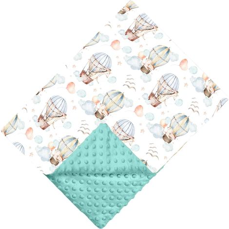 Couvertures de Berceau pour Tout-Petits – Couverture Chaude et Confortable pour Tout-Petits – Fournitures d'entretien pour Le Camping, Le baptême, siège de Voiture, Douche d'allaitement (1/5)