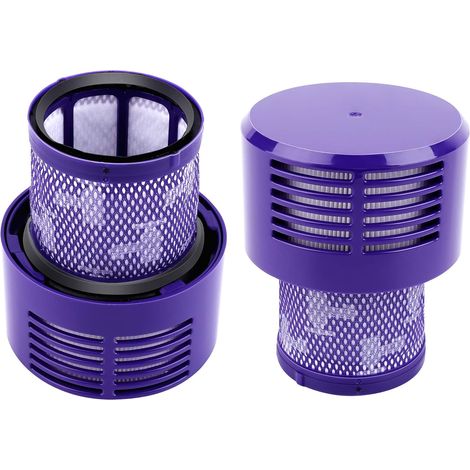 Dyson V10 SV12 Filter, Filter for Dyson Cyclone V10 SV12 series V10 Absolute/Animal/Total Clean/Motorhead Vacuum Cleaner, Spare Part  DY-969082-01 (2 pieces) (V10) (1/3)