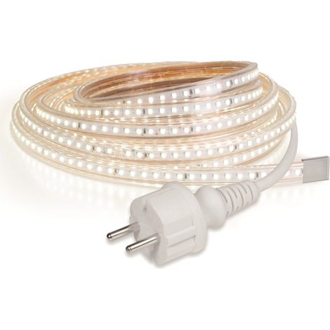 Suprema STRISCIA LED Luce Calda 15 W/m - 120 Led/m - 1500 Lumen/mt , IP65, 5 mt. (1/2)