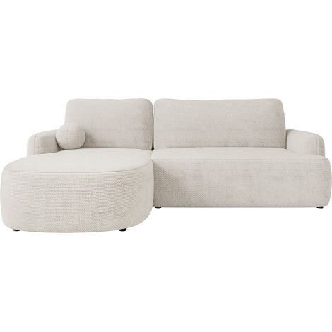 Sofá rinconero Comfivo Popis, Izquierda, Función de descanso, Almacenaje, 250x174x90cm, 0