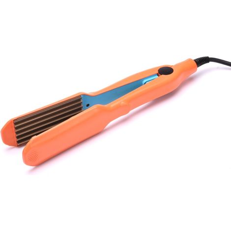 rizador, 5 ajustes de temperatura, calentamiento rápido, placas de cerámica, cable giratorio, para todo tipo de cabello. (1/5)