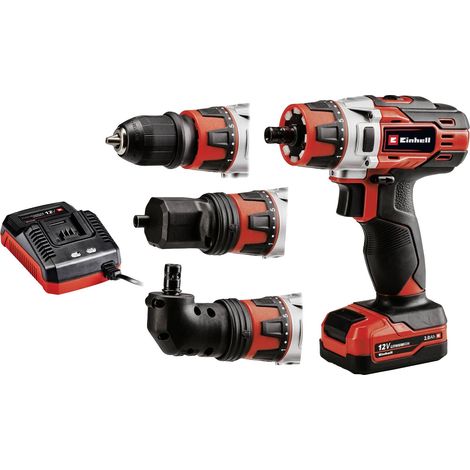 Perceuse-visseuse sans fil Einhell TE-CD 12/1 3X-Li (1x2,0 Ah) 4513595 12 V 2000 mAh Li-Ion + batterie, + chargeur (1/5)