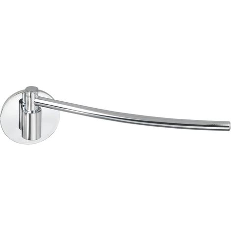 Wenko 5639100 Turbo-Loc porta stracci ripiegabile - fissaggio senza trapano, Acciaio inossidabile, 23 x 6.5 x 3 cm, Argento lucido (1/5)