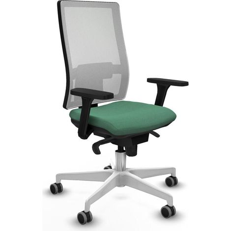 Piqueras y Crespo 3D026G0 Chaise de bureau vert émeraude (1/3)