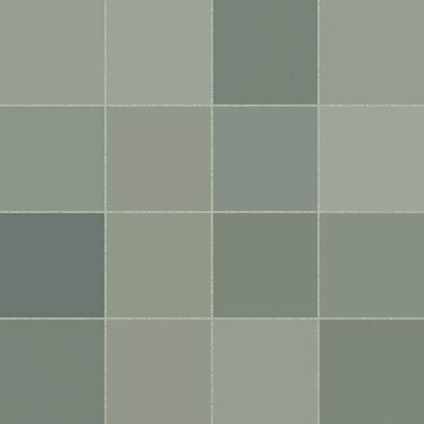 Carrelage effet Zellige Vert Sauge 12,3x12,3x0,87 cm Cubriel - Sol et mur intérieur (vendu par carton de 0,51 m²) - RO'MA CARRELAGE