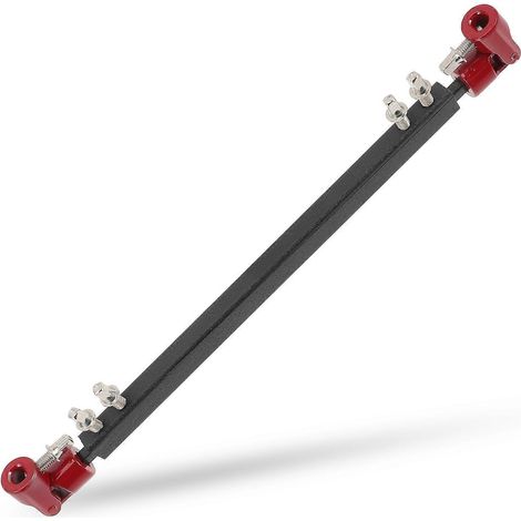 Barre de liaison métallique pour pédales de grosse caisse double, remplacement pour batterie.-31x3.5cm-Assorted Color (1/4)