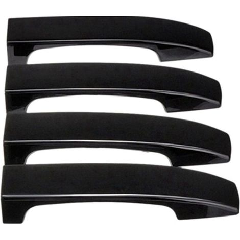 9 Door Handle Covers for 02-12 Land Rover Range Rover L322 (Gloss Black) (1/4)