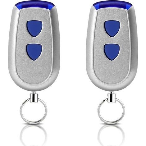 2 pezzi di ricambio per trasmettitore manuale Normstahl, telecomando 433,92 MHz a 2 canali, compatibile con Normstahl Crawford EA433 2KS, EA433 4KS, T433-4, RCU 433-2, RCU 433-4, EA433 2KM Micro (1/5)