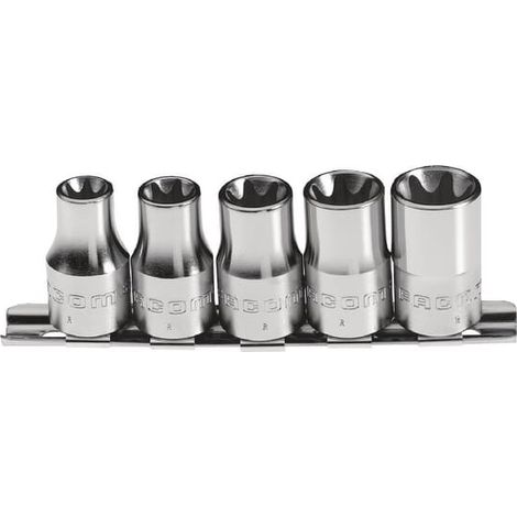 Facom – Rack à douille adaptable – Douille 1/4" – Empreinte 6 pans – Longueur 89mm – Pour rangement efficace d'outils - CKS89 (1/2)