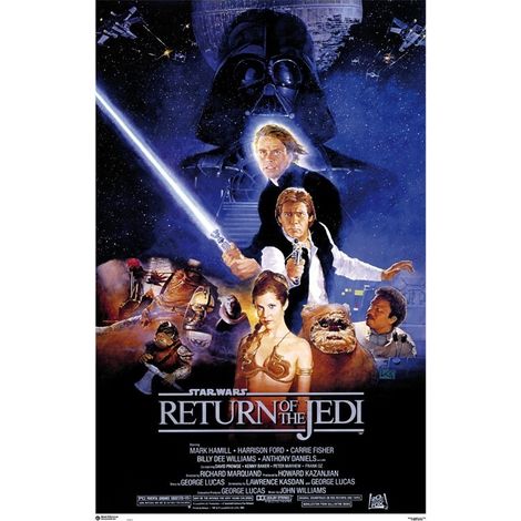 Poster star wars die rückkehr der jedi