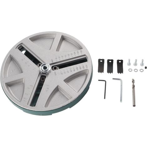 JSSEVN - Adjustable round hole opener with centering bit and 3-tooth blades (1/5)