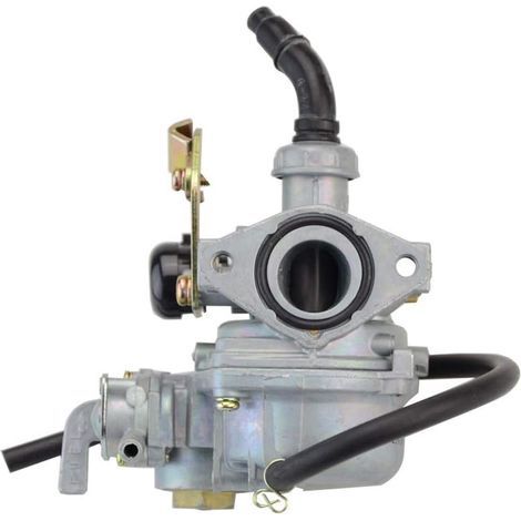 Carburador S-GIANT PZ19 con interruptor de aceite, cable de estrangulador de 19 mm, repuesto para ATV, quad, moto de cross, pit bike, kart, scooter, ciclomotor de 50 cc, 70 cc, 90 cc, 110 cc y 125 cc. (1/5)