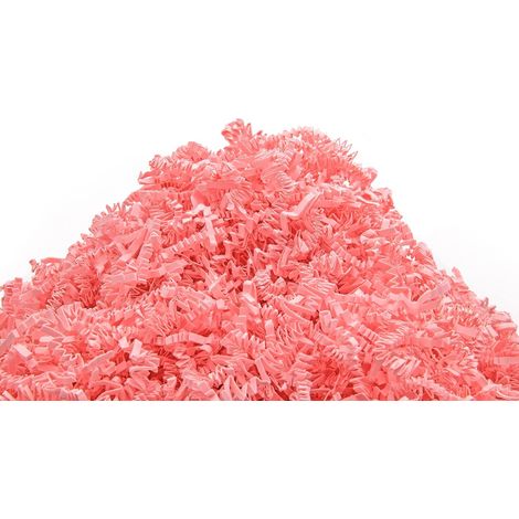 Papier Kraft Déchiqueté pour Cadeau–Frisure pour Emballage–Remplissage Boite Cadeau(Rose, 500g) (1/5)