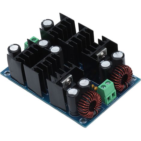 Module élévateur de tension CC-CC haute puissance, double puce XL6012 pour la conception électronique DIY (1/5)