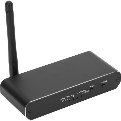 Émetteur-récepteur Bluetooth 5.0, convertisseur numérique-analogique, sortie RCA/AVX pour TV et lecteur CD MP3 (1/5)