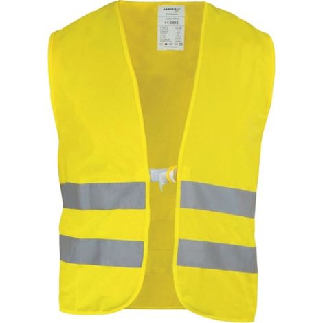 ASATEX  Chaleco  de  seguridad  talla  universal  amarillo  -  WTGP (1/4)