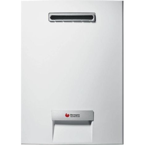 Hermann Saunier Duval Chauffe-eau à chambre étanche pour extérieur Opalia F 12/1 External Low Nox GPL